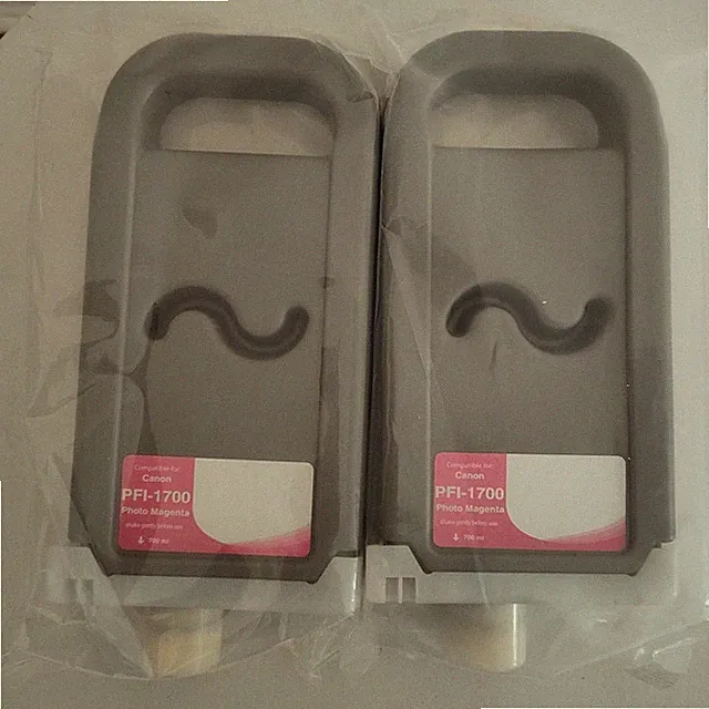 2 PACK Replacement Ink Cartridge for Canon PFI-1700PM 0780C001AA | Magenta