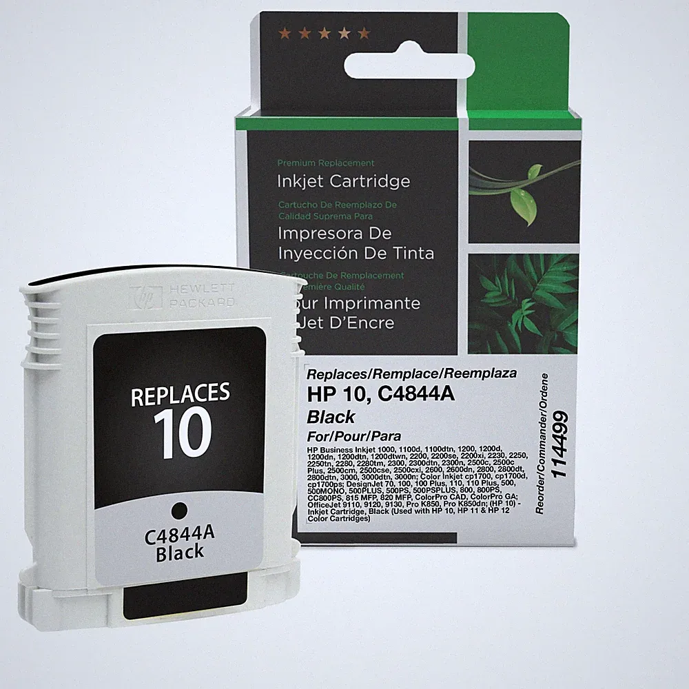 Clover HP 10 HP C4844A 10 Black Ink Cartridge