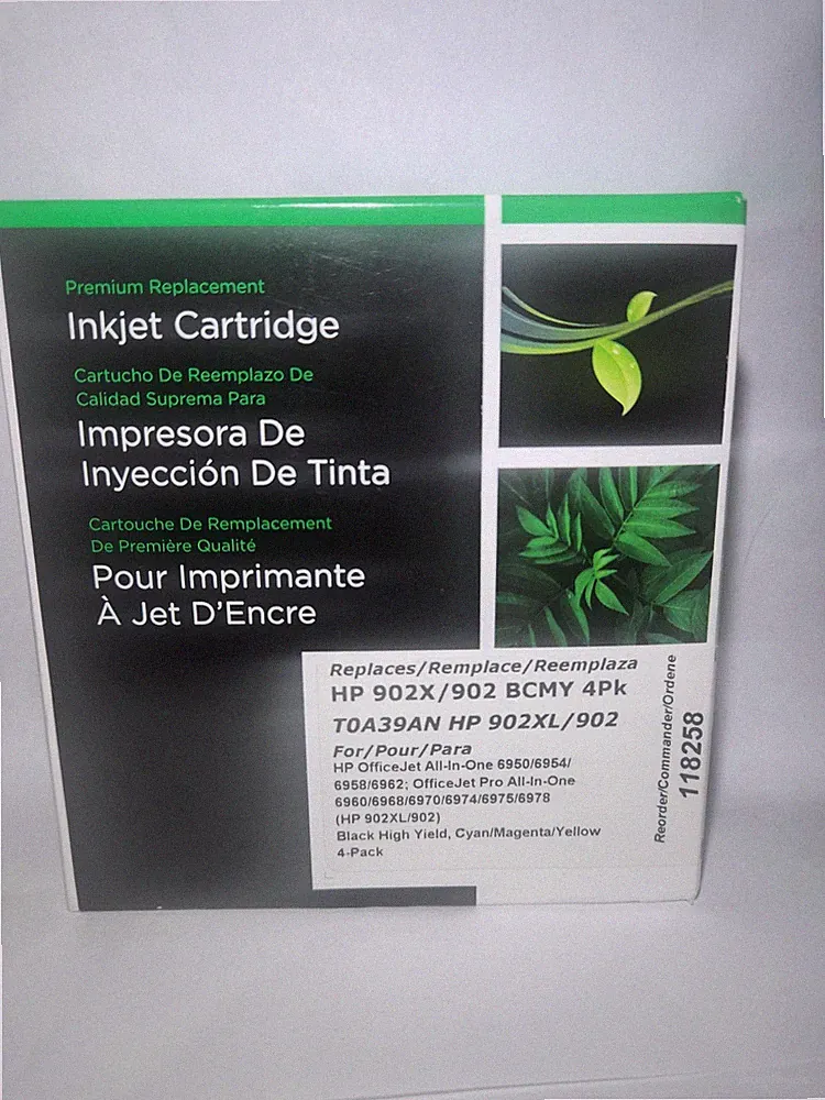 Clover Imaging High Yield Black Ink Cartridge for HP 902XL 4 Pack