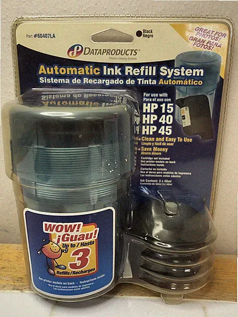 Dataproducts - 60407 Automatic Ink Refill System - For HP15, HP40, HP45
