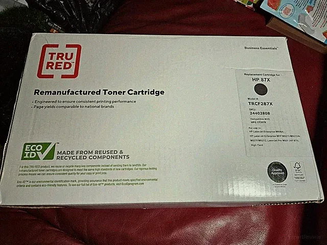 TRU RED HP 87X (CF287X) Black Toner Cartridge TRCF287X